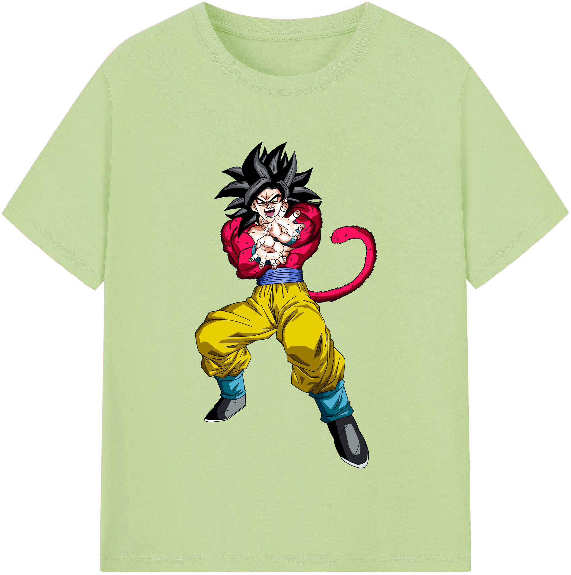（画像用） ドラゴンボール 孫悟空（そん ごくう）Son Goku カカロット DRAGON BALL Kakarotto 綿100％半袖Tシャツ（フロントプリント）